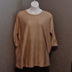 BESTOW LIGHTWEIGHT OVERSIZED DRESSY PULLOVER